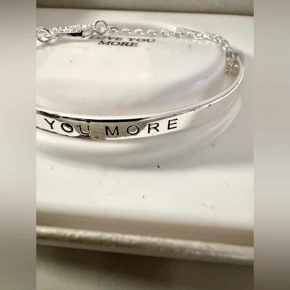 NWT silver plated bracelet w/attached charm, coach charm, & leather purse charm - Picture 7 of 16